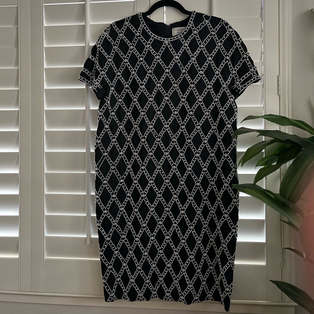 Formal beaded dress